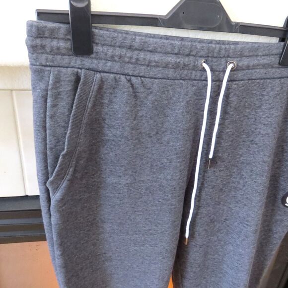 Michael Kors Men's Heathered Fleece Jogger Pants Gray L EUC - Picture 8 of 10